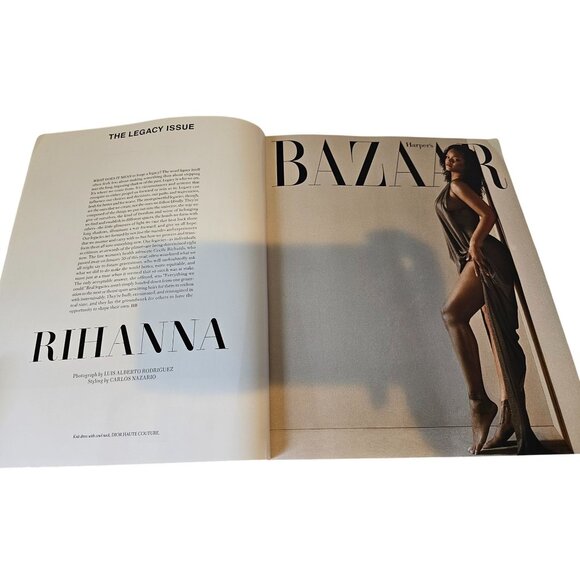 Harpers Bazaar Legacy Issue March 2025 Issue Rihanna Cover What Comes Next - Picture 3 of 12